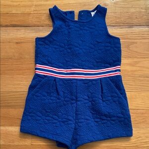 Janie and Jack Blue Romper